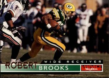 Robert Brooks Green Bay Packers 1995 SkyBox Impact NFL #52